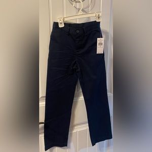 Boys size 7 Ralph Lauren brand new with tags navy blue dress pants